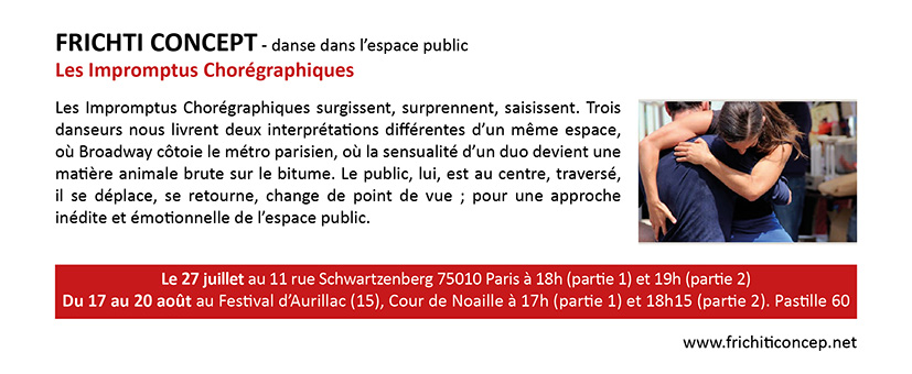 rencontre chorégraphique 2012 aurillac